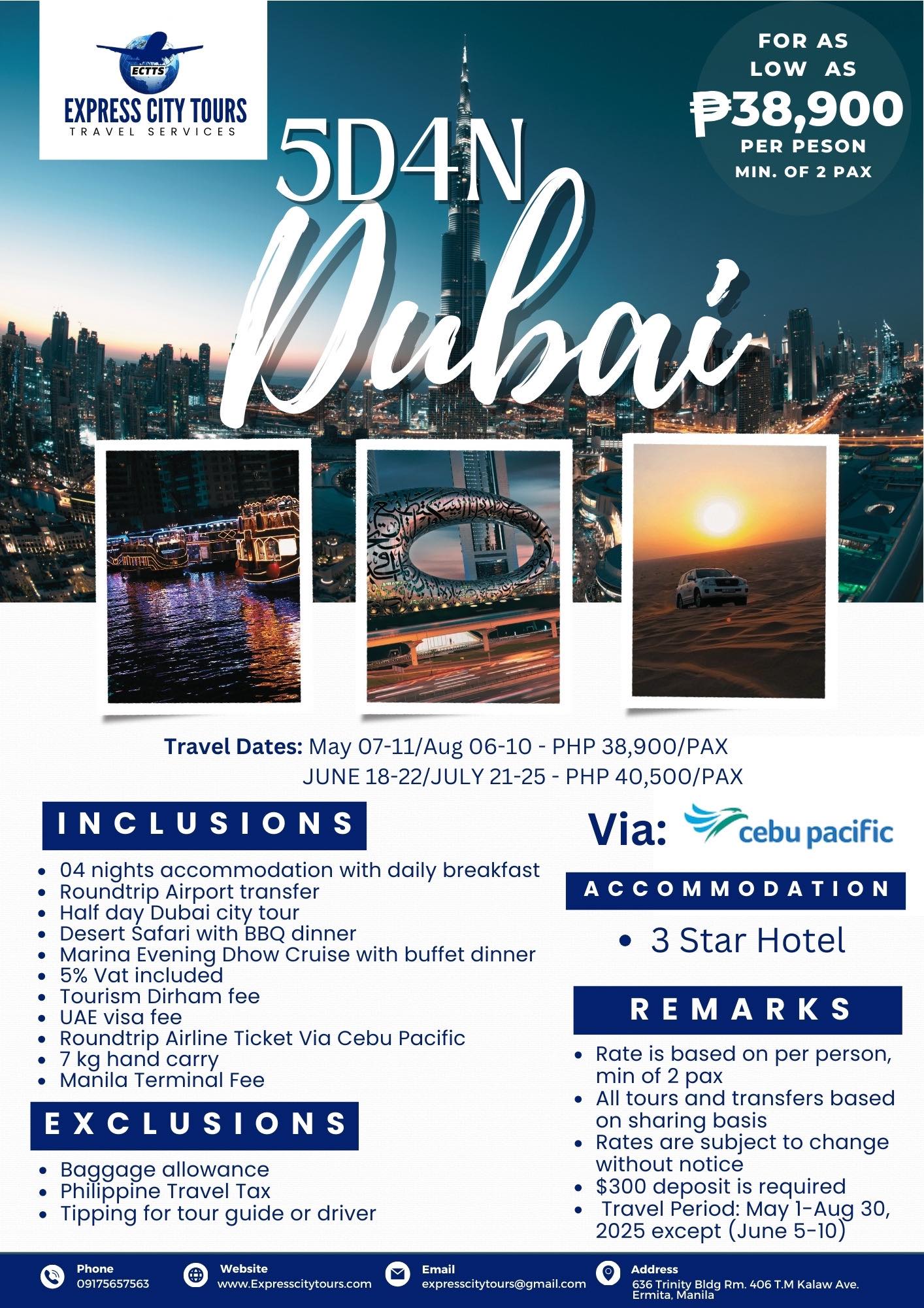 5D4N Dubai